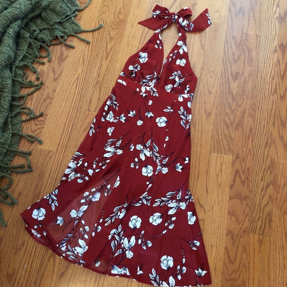 Essue '50's Chic Halter Dress